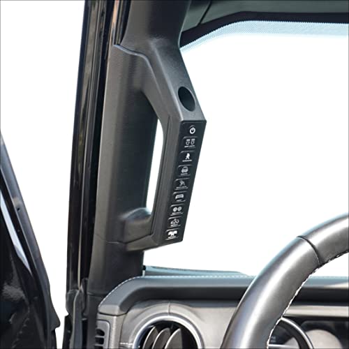 Voswitch JL800 Grab Handle Switch Panel for Jeep Wrangler JL 2018-2023 and Gladiator 2020-2023 - Image 1