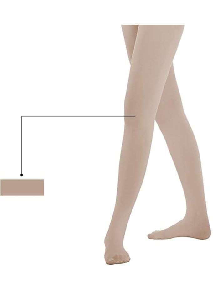 جوارب رقص الباليه الضيقة للبنات لطالبات المدارس والأطفال الصغار والأطفال - Image 4