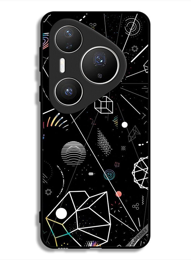 Covernex Huawei Pura 80 Pro Plus Protective Case Cover Aesthetic Math Wallpaper - Image 1