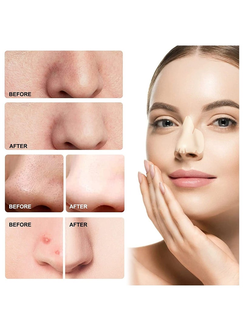 Elaimei - 12 Pcs Hydrocolloid Nose Patch - Cleansing Pore Strip for Nose Pores, Pimples, Zits and Oil - Overnight Pore Strips to Absorb Acne Nose Gunk - Image 1