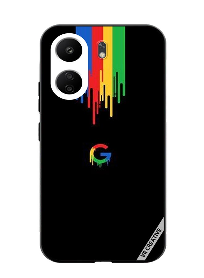 VR CREATIVE Protective Case Cover For Xiaomi Redmi 13C Google Design Multicolour - Image 1