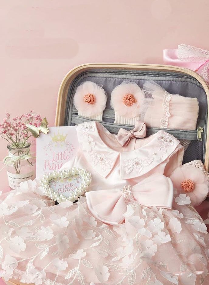 Baby Gift Set Pink Baby Shower Gift - Image 1