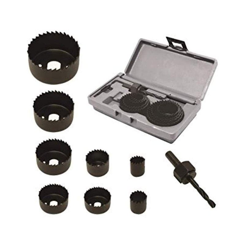 DIY Crafts CTDIYHI31815 Hole Saw Wood Metal 44259 5 Hole Saw Set DiyCrafts 16 Pcs Carbon Steel Hole - Image 2