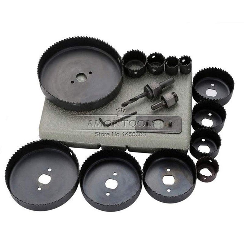 DIY Crafts CTDIYHI31815 Hole Saw Wood Metal 44259 5 Hole Saw Set DiyCrafts 16 Pcs Carbon Steel Hole - Image 3