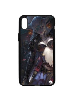 PRINTED Phone Cover FOR IPHONE XS Fantasy Art Female Demon Drawing