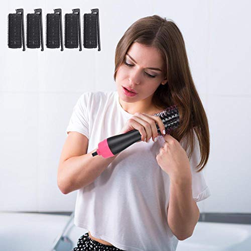 Semme TFW TIRTH FASHION WORLD Womens One Step Portable Salon Electric Blow Hair Curler Dryer and Styler Comb Oval Hot Air Brush Straightener Volumizer with Ionic Technology - Image 5