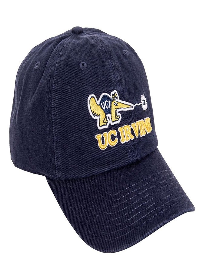Desert Cactus University of California Irvine Baseball Hat Anteaters UCI Eaters Embroidered Hats Cap Adjustable Cloth Strap Adult (Style C) Blue - Image 1