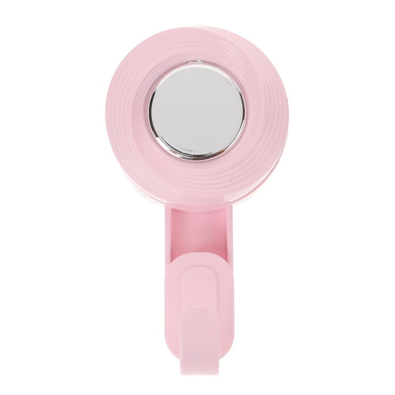 Rotating Suction Cup Hook Strong Load No Trace Towel Holder Light Pink - Image 2
