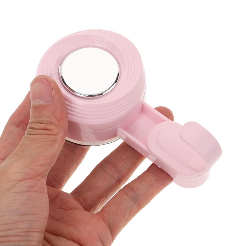 Rotating Suction Cup Hook Strong Load No Trace Towel Holder Light Pink - Image 5