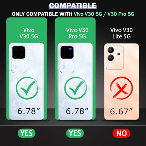 REALCASE Vivo V30/Vivo V30 Pro 5G Back Cover Case | Stylish Frameless Matte Hard Skin | Soft TPU Shock Proof Bumper Back Cover for Vivo V30/Vivo V30 Pro 5G (Blue) - Image 2