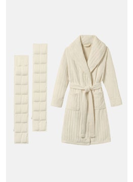 Tchibo Women Weighted Robes, White  - Image 2