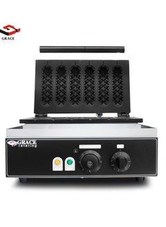 Grace Commercial Sausage Waffle Maker 6 Moulds Sausage Stick Waffle Machine  - Image 3