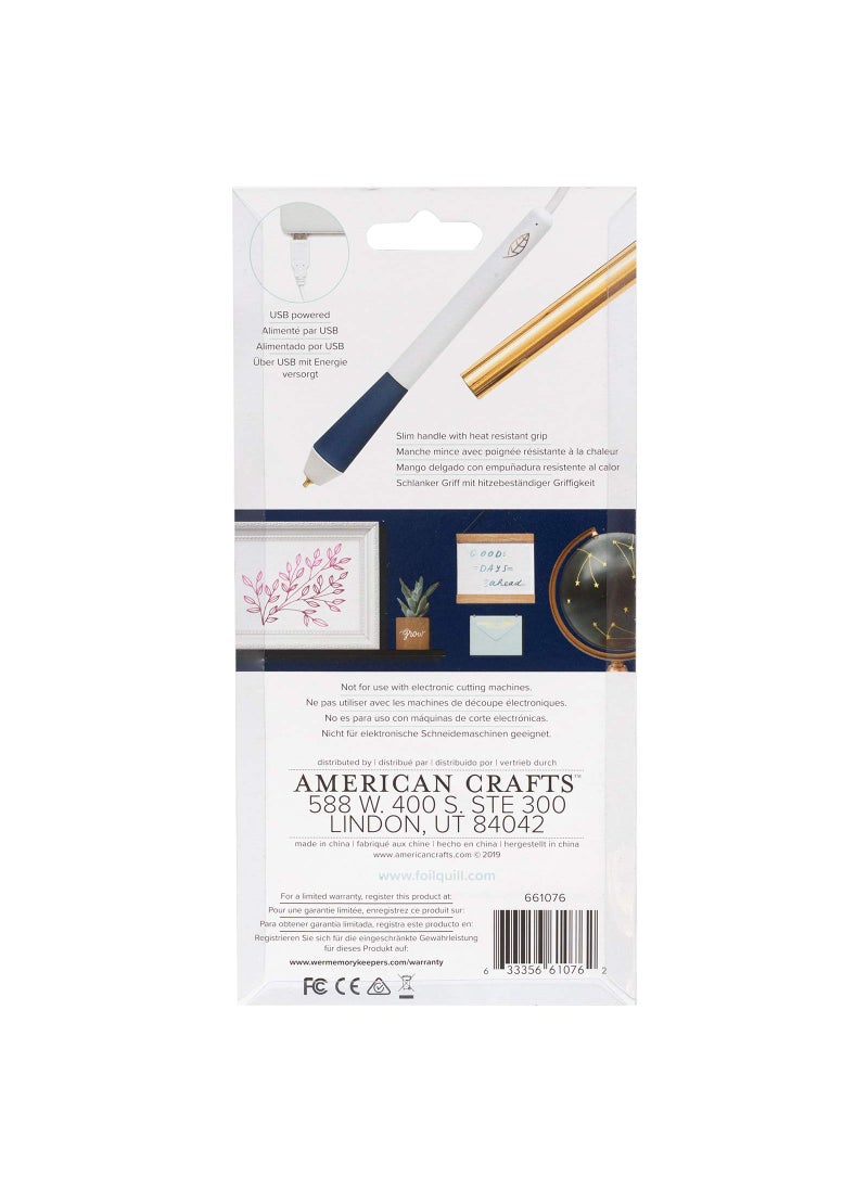 We R Memory Keepers We R Memory Keepers Makers Foil Quill Freestyle Pen- Bold  - Image 2