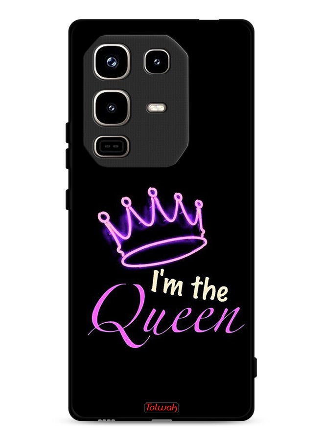 Tolwak Infinix Note 50 Pro 4G Protective Case Cover I Am The Queen - Image 1