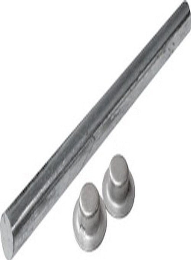 SeaSense Roller Shaft (0.625 - Inch X 9-0.25- Inch), Silver