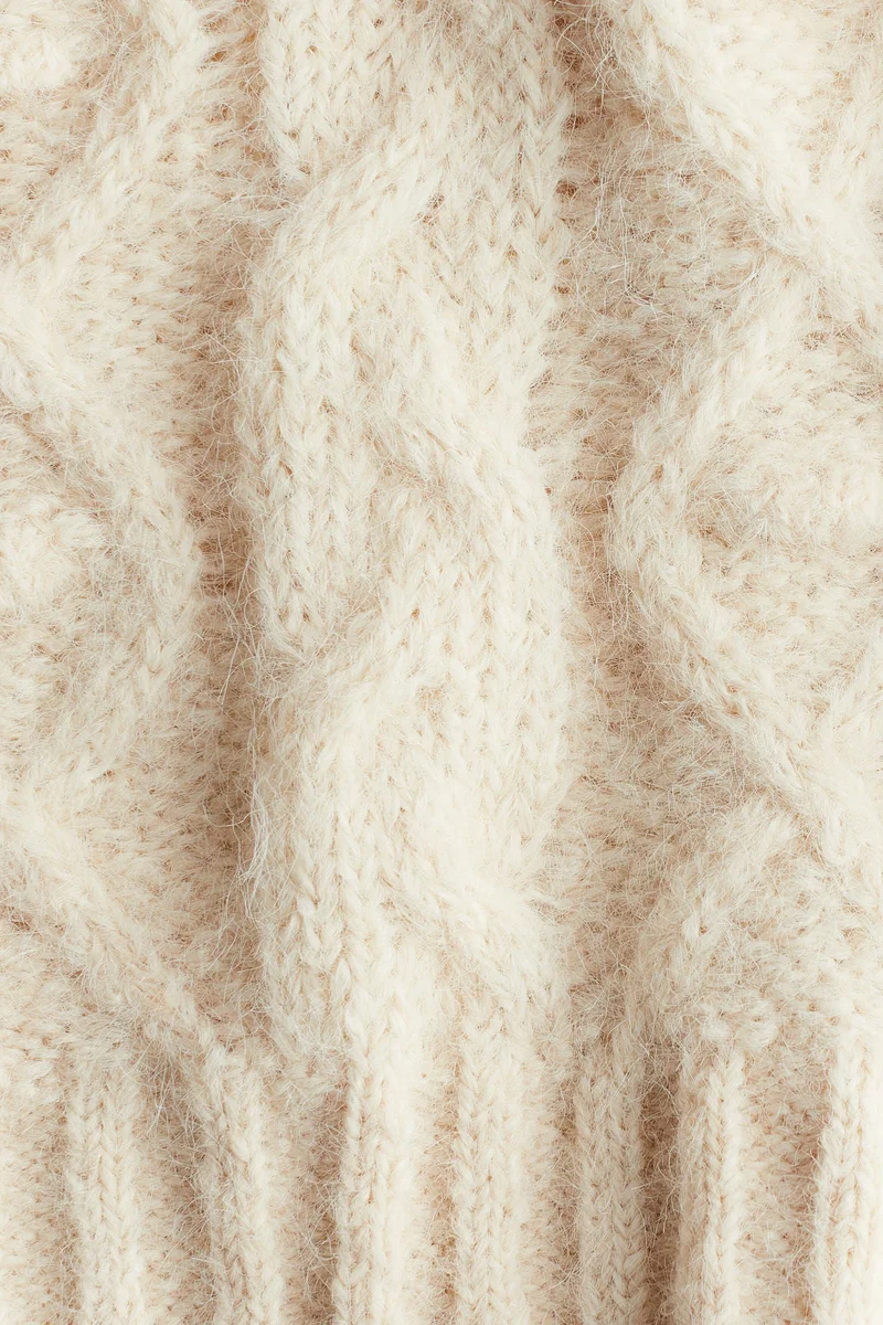 H&M Loose-fit cable-knit jumper