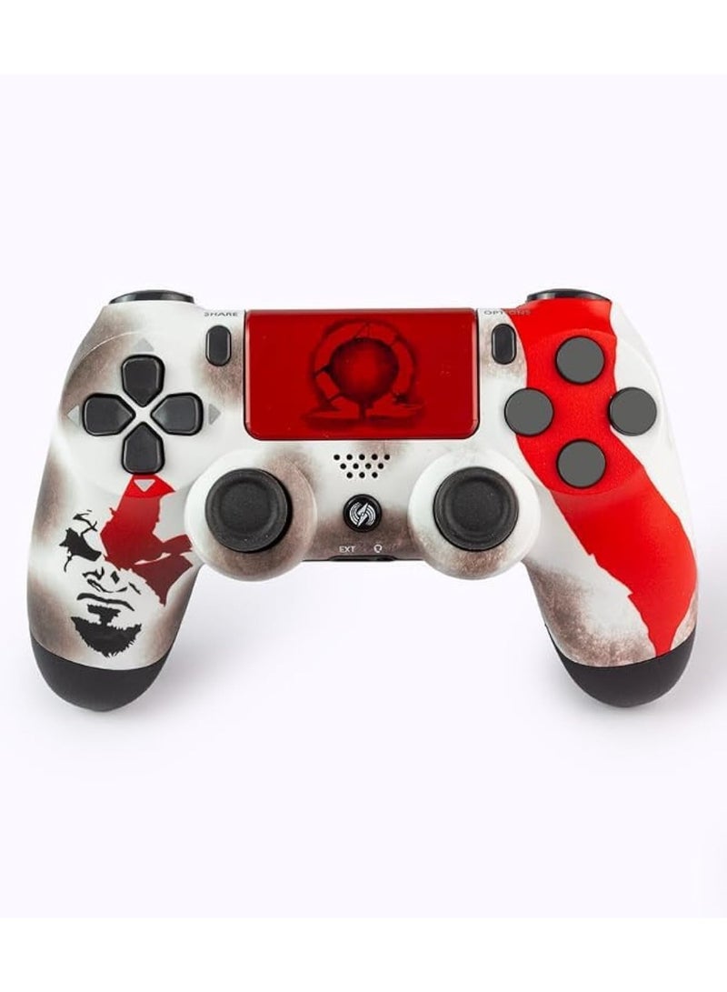 ميكرو ديجيت وحدة تحكم ألعاب لاسلكية بتقنية البلوتوث God of War Edition لجهاز PlayStation 4 مع اهتزاز مزدوج ولوحة لمس - Image 4