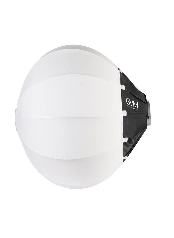 GVM Great Video Maker GVM Lantern Softbox Soft Light Modifier, 26inch, Quick-Setup Quick-Folding GVM Light Upgraded for GVM SD80D P80S SD300D SD200D SD200S ST200R ST100R PR150D PR150R and Other Bowens Mount Light  - Image 1