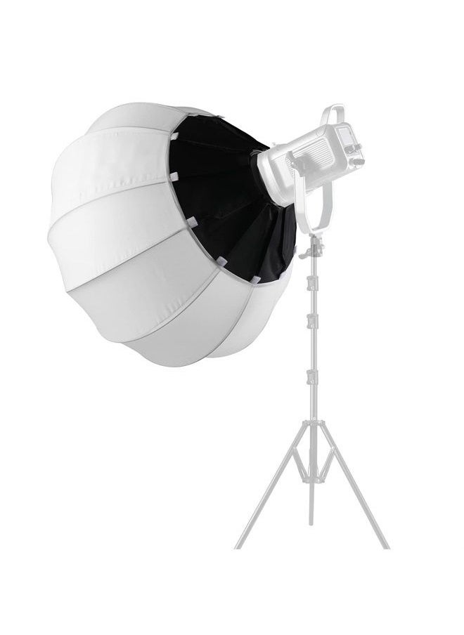 GVM Great Video Maker GVM Lantern Softbox Soft Light Modifier, 26inch, Quick-Setup Quick-Folding GVM Light Upgraded for GVM SD80D P80S SD300D SD200D SD200S ST200R ST100R PR150D PR150R and Other Bowens Mount Light  - Image 2