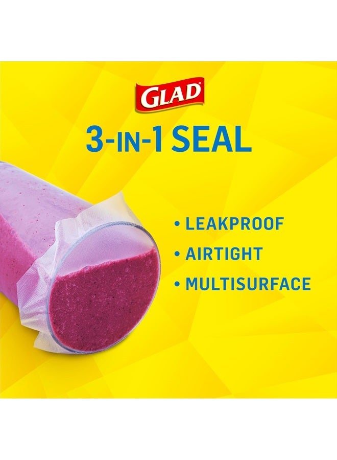Glad Press'n Seal Plastic Food Wrap - 70 Square Foot Roll - Image 2