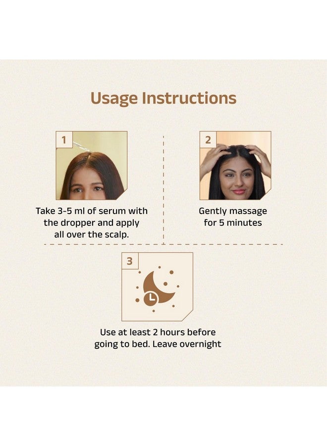 Vedix 40 Grams Ayurvedic Hair Serum, Nuyantra Pro Hair Growth Serum Dandruff Care For Women & Men With Neem, Tulasi & Cedar - Image 5