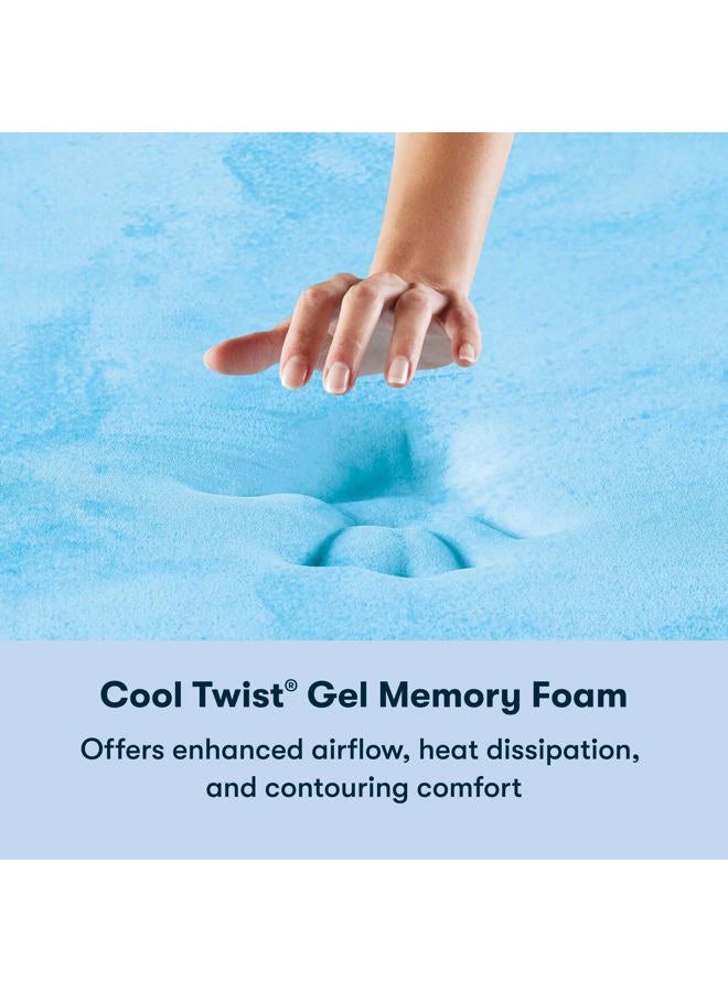 Serta Sleeptrue Firm 12" Queen Memory Foam Mattress in a Box, Cooling, Breathable, and Pressure Relieving - 100 Night Trial, CertiPUR-US Certified and 10 Year Limited Warranty - Image 4