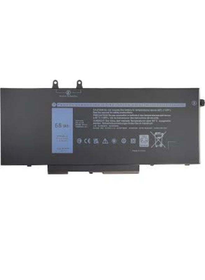 بطارية بديلة متوافقة مع تقنية 4GVMP لأجهزة الكمبيوتر المحمولة من Dell Latitude 5400 و5500 و5410 و5510 وE5400 وE5500 وInspiron 7590 و7591 و7791 وPrecision 2-in-1 3540 و3550 Series، برقم الموديل P84F وP84F001 وP42E وP42E001 وP98G001 وP80F001 وRF7WM وC5GV2 وH82T6، بجهد 7.6 فولت وسعة 68 واط/ساعة. - Image 2