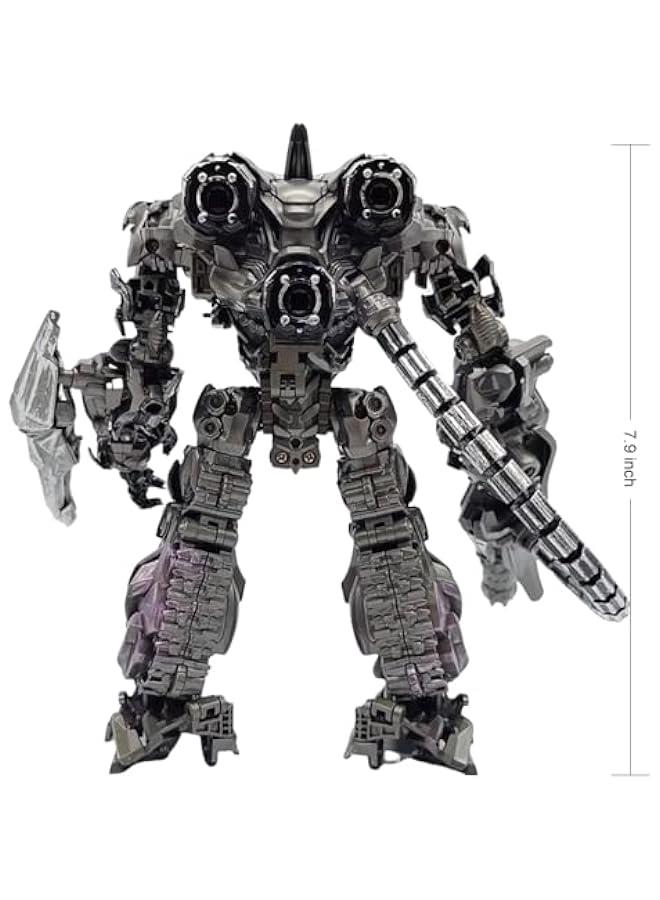 general Deformation Robot Toy, Deformed Car Robot Toys, Action Figure Deformation Car Model, Alloy Deformation Portable Robot Toys Girls Boys (Tank Robot) - Image 3