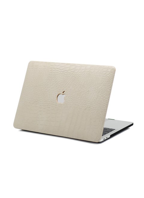 Apple Computer Protective Case Macbook Laptop Protective Case Crocodile Pattern Macbookair Computer Case-Color:AH1139-9019U M Gray (minimum Order Of 20)-Applicable Model:(Hollow) Air13(A1369/A1466)