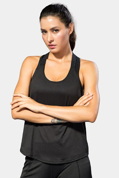 SVL Women's Racerback T-shirt - Black - SVL