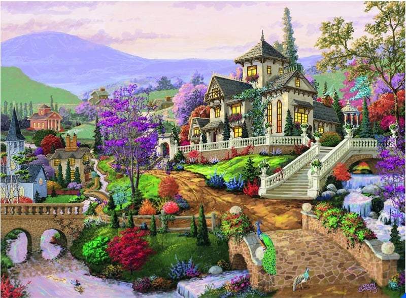 FunBlast FunBlast 5D Diamond Painting Kit 12x16inch Diamond Painting Kit for Adults Kids Suitable for Home Leisure and Wall Decoration Gift for Kids and Adults Two  - Image 1
