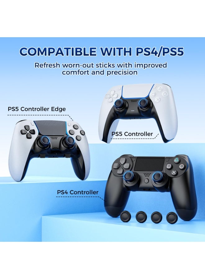 فالكيري إيه إي أغطية أذرع التحكم البديلة ليد تحكم PS5/PS4، أغطية عصا تحكم 3D، 12 قطعة - Image 3