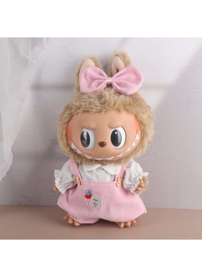 LABUBU 38cm Labubu Plush Doll Clothes - Outfit Only, Doll Not Included 
