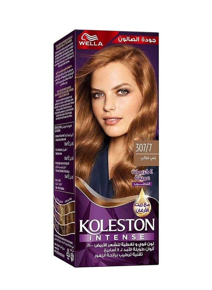 Wella Koleston Wella Koleston Intense Hair Dye - Gazelle Brown 307/7 - Image 1