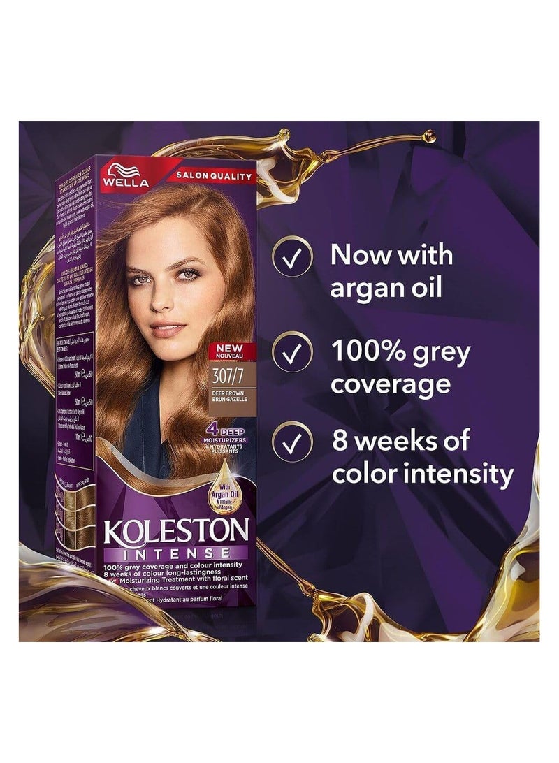 Wella Koleston Wella Koleston Intense Hair Dye - Gazelle Brown 307/7 - Image 4