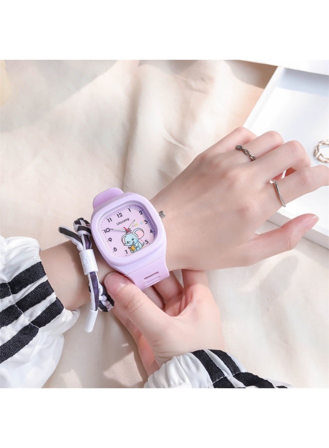 Mark Fairwhale New Silicone Children's Cartoon Watch 