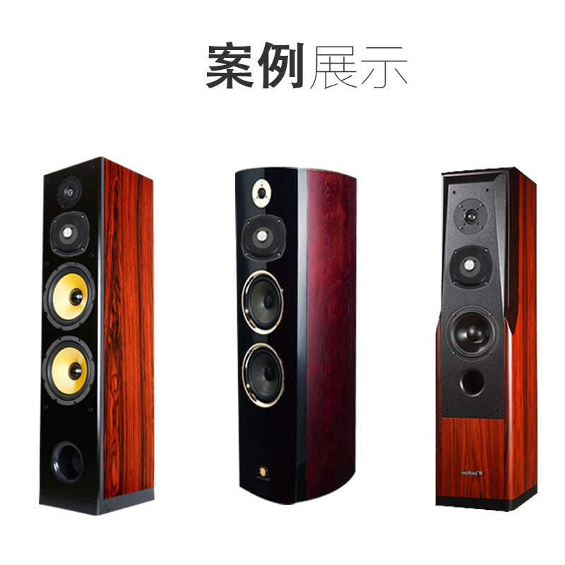 3.5 Inch Pure Midrange Passive Small Speaker Home Audio Speaker High Fidelity Midrange Speaker Weah-350 Black - Image 4