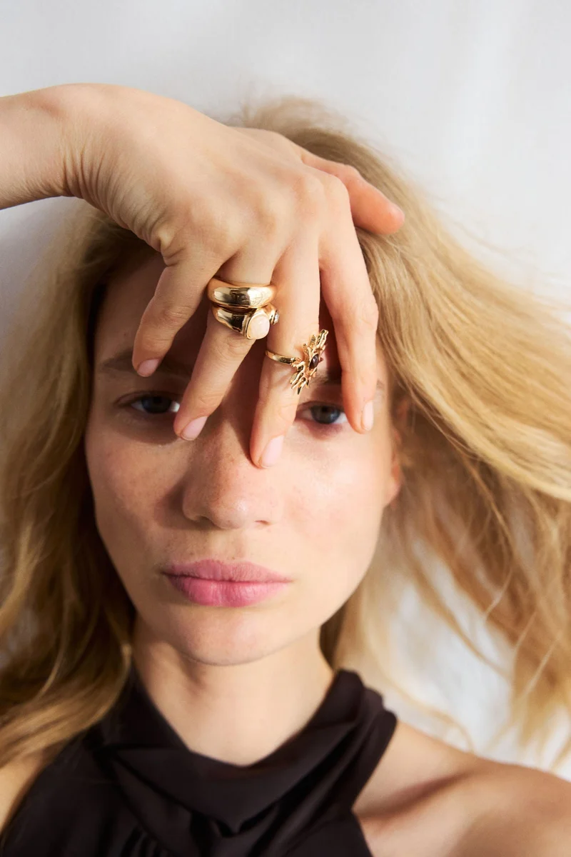 H&M  3-pack rings for Women | Best Price UAE