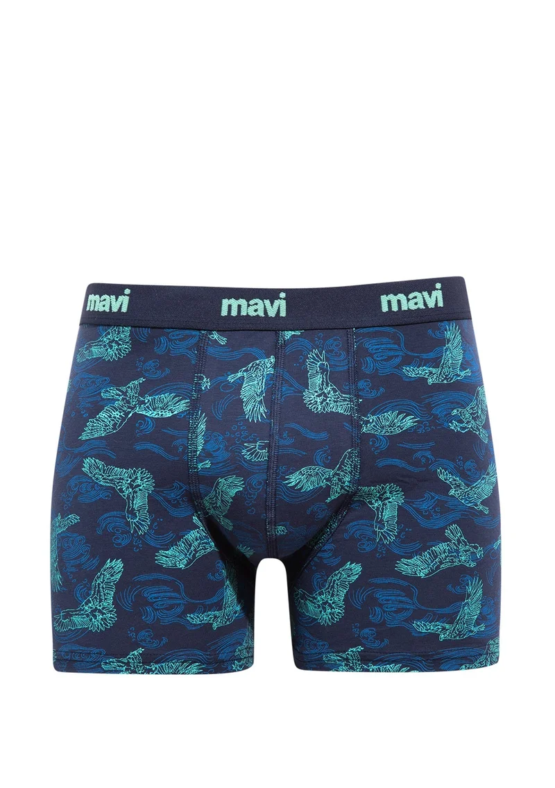 مافي Printed Navy Boxers