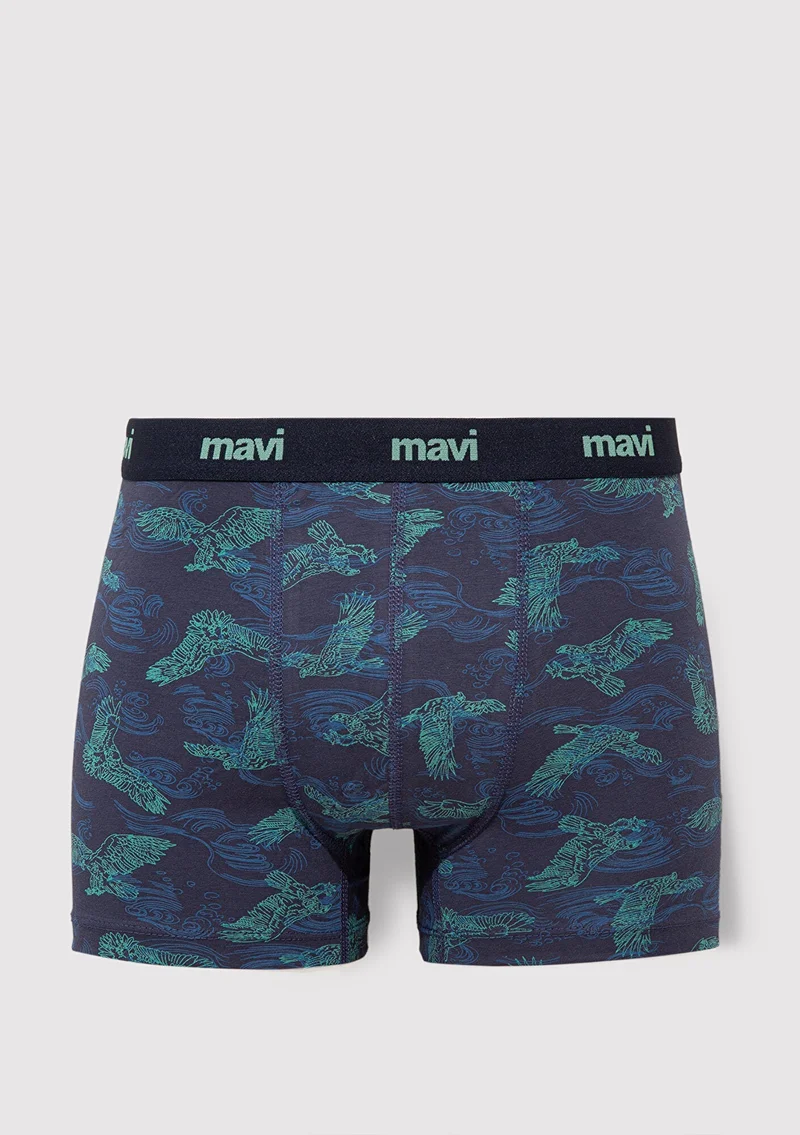 مافي Printed Navy Boxers
