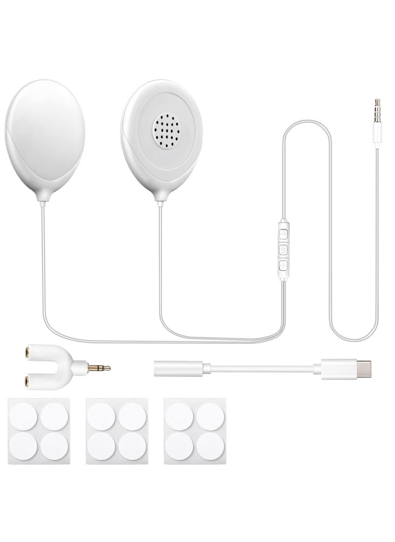 SYOSI - Baby Bump Headphones Set, Play Music & Sound to Baby Inside The Womb with Pregnancy Headphones for Belly, Prenatal Baby Shower Gifts for Mom - Image 1