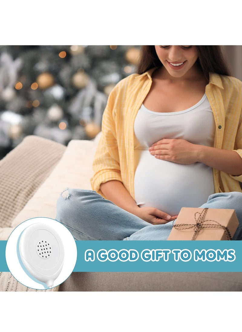 SYOSI - Baby Bump Headphones Set, Play Music & Sound to Baby Inside The Womb with Pregnancy Headphones for Belly, Prenatal Baby Shower Gifts for Mom - Image 1