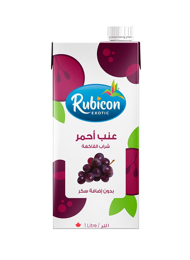 Rubicon Red Grape Fruit Drink With No Added Sugar 1L - Image 3