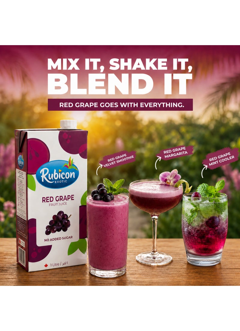 Rubicon Red Grape Fruit Juice, With Vitamin C, No Added Sugar - Image 5