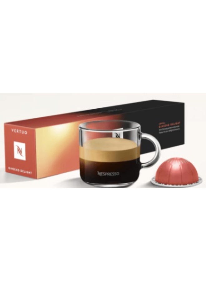 Nespresso Vertuo Compatible - Ginseng Delight - 10 Capsules - Image 1