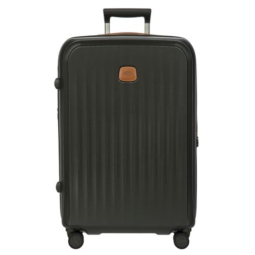 Bric's Brics Taormina UltraLight Checked Luggage Expandable Hard Shell Suitcase with TSA Lock AntiTamper Zippers 360 Spinner Mobility Wheels 27 Inch Olive - Image 1