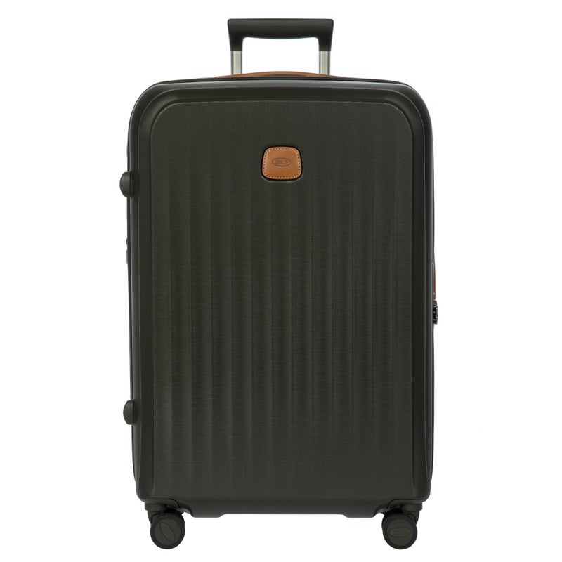 Bric's Brics Taormina UltraLight Checked Luggage Expandable Hard Shell Suitcase with TSA Lock AntiTamper Zippers 360 Spinner Mobility Wheels 27 Inch Olive - Image 2