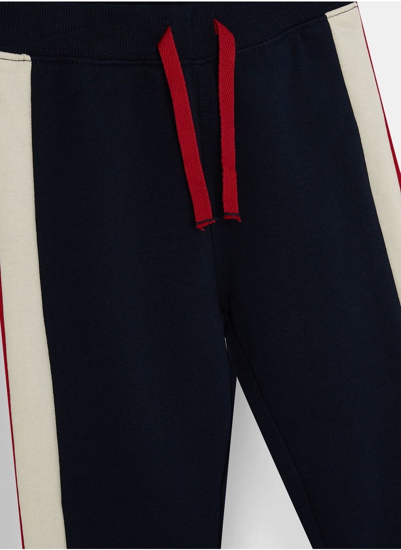 NAME IT - Girls Colourblock Sweatpants - Image 1