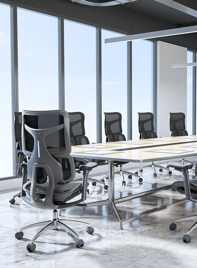 SIHOO S100 Ergonomic Office Chair, 6D Dynamic Lumbar Support, Adjustable Seat Depth, Ultra Soft 3D Armrests, Adjustable Backrest Home Office Chair, Big and Tall Computer Chair (Black) - Image 3