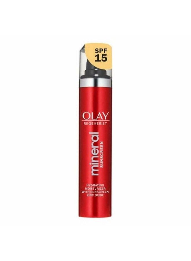 Olay Regenerist Mineral Sunscreen Hydrating Moisturizer Spf 15 17 Fl Oz - Image 3
